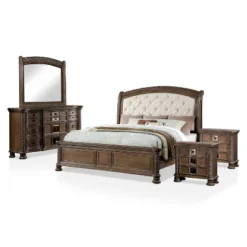 5pc Lellen Bedroom Set Beige/Rustic Natural Tone - HOMES: Inside + Out -Cheap Homes Inside Out Store GUEST d5bd1c30 639e 4e32 ae80 b7bdd43959d2