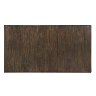 7pc Redmond Expandable Dining Table Set Weathered White/Dark Walnut/Warm Gray - HOMES: Inside + Out 2 7pc Redmond Expandable Dining Table Set Weathered White/Dark Walnut/Warm Gray - HOMES: Inside + Out - Image 2