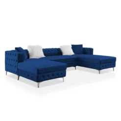 Elmhurst U Shaped Glam Tufted Sectional - HOMES: Inside + Out -Cheap Homes Inside Out Store GUEST d860759d bcb2 4b41 8baf 1021dc6a04b1