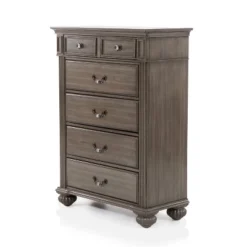 6pc Pennings Traditional Bedroom Set Gray - HOMES: Inside + Out -Cheap Homes Inside Out Store GUEST d9e3bdb1 ac25 4ab9 89ab 4b3038b10f6b