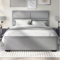Nirlen Upholstered Bed With Storage - HOMES: Inside + Out