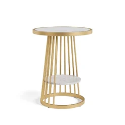 Tinful Modern Round Side Table - HOMES: Inside + Out -Cheap Homes Inside Out Store GUEST db824f3b 2260 474f afa6 9ccfa5e9ee1c