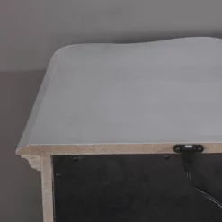 3pc Queen Bentlee Bedroom Set With 2 Nightstands Silver/Warm Gray - HOMES: Inside + Out -Cheap Homes Inside Out Store GUEST dfe6e80d 11c4 41f8 9c8b fe4bb39ddef9