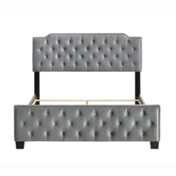 Amando Button Tufted Upholstered Bed - HOMES: Inside + Out -Cheap Homes Inside Out Store GUEST e1ec4da2 a5bb 43d9 8ab0 25086b464877