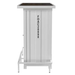 Locust Bar Table With Seven Color LED Strip White - HOMES: Inside + Out -Cheap Homes Inside Out Store GUEST e4f2d68a 72c0 4cbf a4e1 771a13b4e8d9