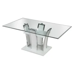 72" Lexinton Rectangle Glass Top Dining Table - HOMES: Inside + Out -Cheap Homes Inside Out Store GUEST e8971dc6 48cb 49b5 a8bb 4a81c1a1b552