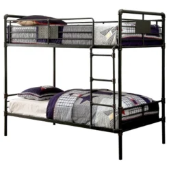 HOMES: Inside + Out Derrick Kids' Bunk Bed Antique Black - IoHOMES -Cheap Homes Inside Out Store GUEST e9c67649 b649 4078 89bf a69059e61cff
