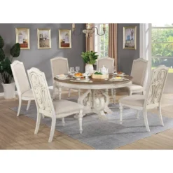 Frainio Round Dining Table White - HOMES: Inside + Out -Cheap Homes Inside Out Store GUEST ebcb2242 3595 43b3 a33a 35e03c337bb9