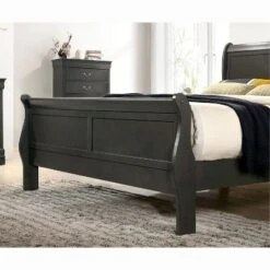 3pc Sliver Sleigh Bed With 2 Nightstands - HOMES: Inside + Out 10 3pc Sliver Sleigh Bed With 2 Nightstands - HOMES: Inside + Out -Cheap Homes Inside Out Store GUEST ecdd75cb cabe 4291 9b4f 132befe1592e
