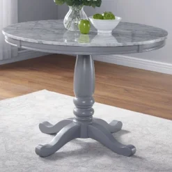 Kennegad Round Dining Table - HOMES: Inside + Out