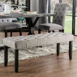 6pc Hepburn Dining Set Antique Black/Light Gray - HOMES: Inside + Out -Cheap Homes Inside Out Store GUEST f004cc70 af6e 4c89 a918 64ed02757666