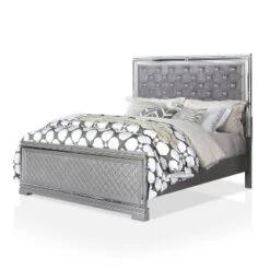 5pc Tenaya Bedroom Set Silver/Gray - HOMES: Inside + Out -Cheap Homes Inside Out Store GUEST f00cfb32 d310 42e3 8132 b2e30402b347