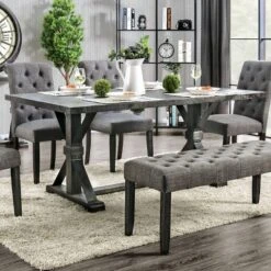 Hepburn Rectangular Dining Table Black - HOMES: Inside + Out