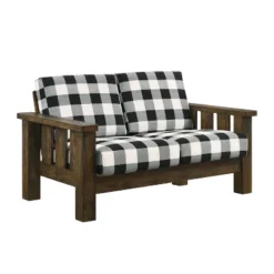 Jovie Gingham Rustic Loveseat - HOMES: Inside + Out -Cheap Homes Inside Out Store GUEST f87e61c3 1921 4258 978a 97d7b894f3c6