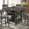 60" Summerland Round Counter Height Dining Table - HOMES: Inside + Out